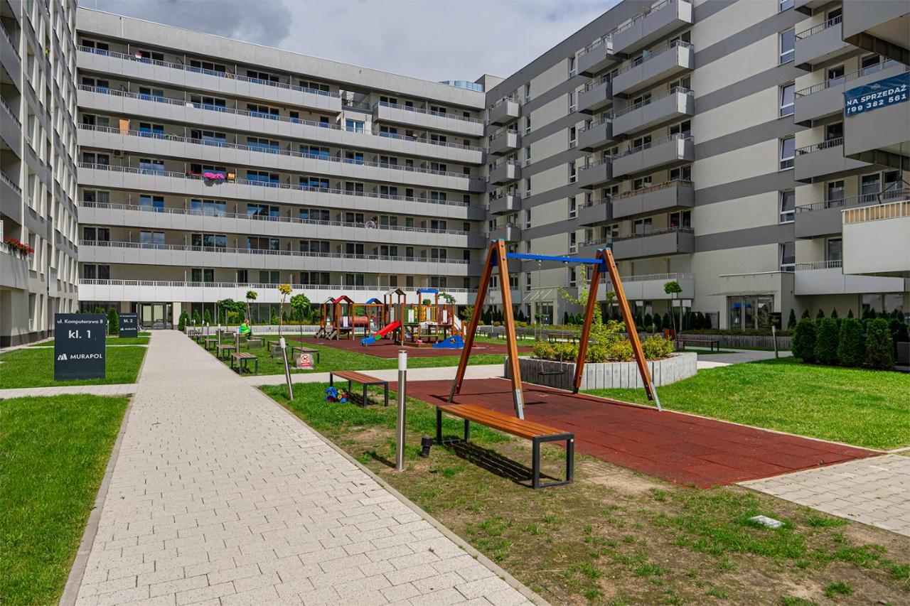 Lotnisko Chopina Modern Apartment Βαρσοβία Εξωτερικό φωτογραφία